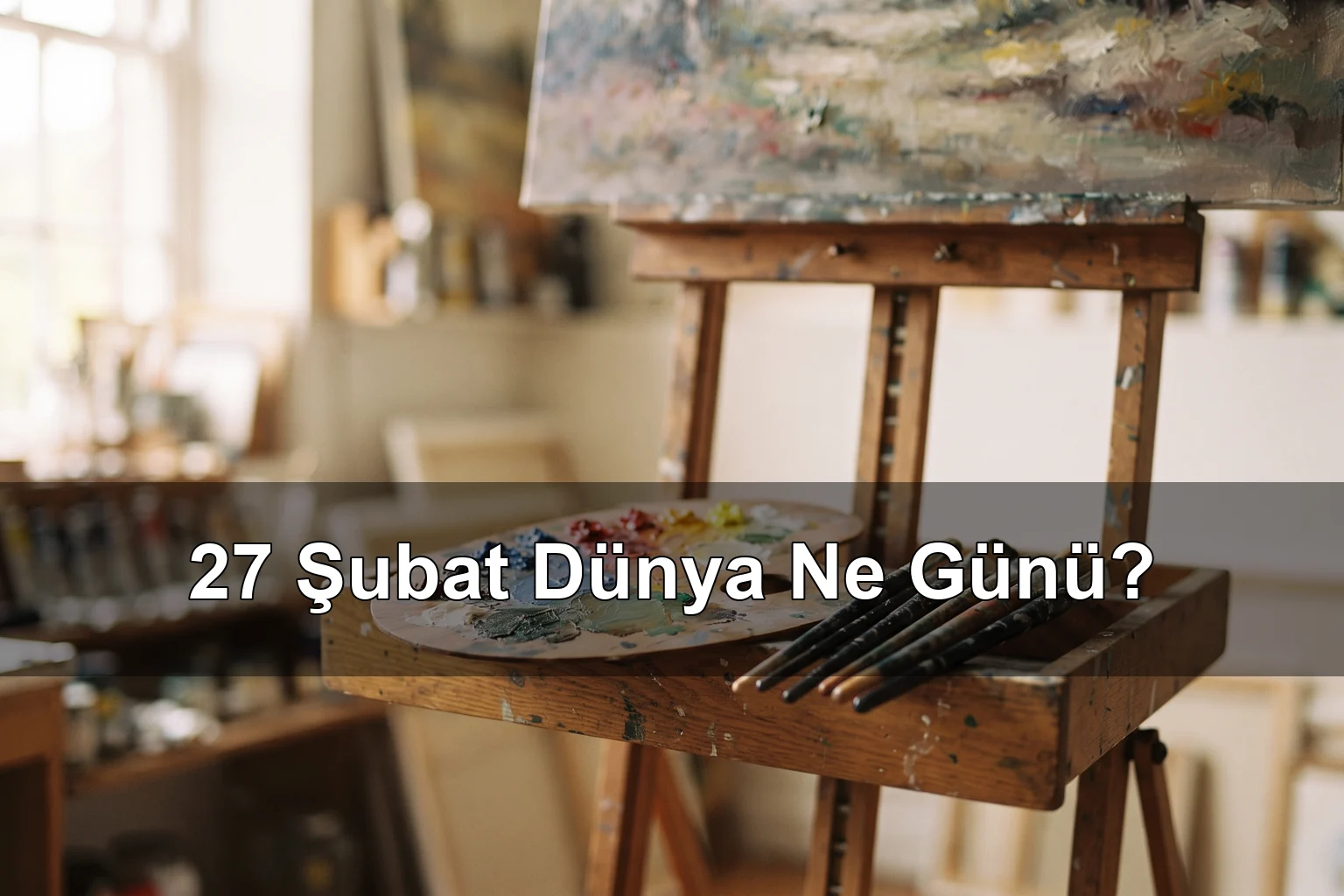 27 Şubat Dünya Ne Günü? Dünya Ressamlar Günü