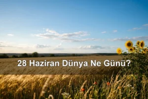 28 Haziran Dünya Ne Günü? Ukrayna Anayasa Günü