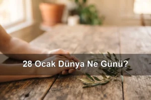 28 Ocak Dünya Ne Günü? Barış İçinde Bir Arada Yaşama Günü