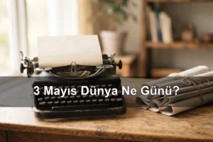 3 Mayıs Dünya Ne Günü? Dünya Basın Özgürlüğü Günü, Çizgi Roman Günü