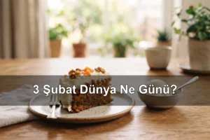 3 Şubat Dünya Ne Günü? Kahvaltıda Dondurma Yeme Günü, Havuçlu Kek Günü