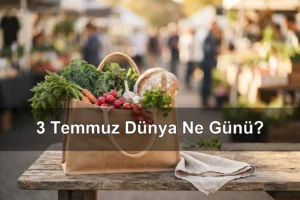 3 Temmuz Dünya Ne Günü? Dünya Plastik Poşet Kullanmama Günü