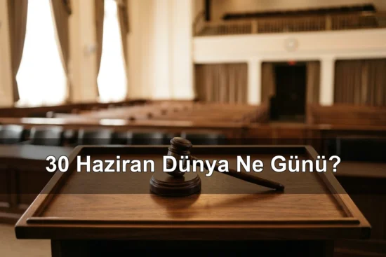 30 Haziran Dünya Ne Günü? Parlamentarizm Günü