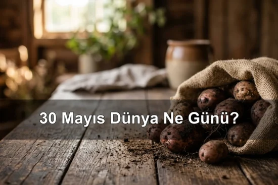 30 Mayıs Dünya Ne Günü? Uluslararası Patates Günü, Dünya MS Günü