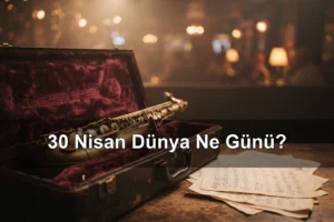 30 Nisan Dünya Ne Günü? Dünya Caz Günü, Dürüstlük Günü
