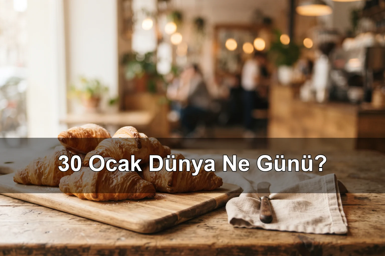 30 Ocak Dünya Ne Günü? Dünya Kruvasan Günü
