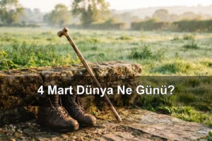 4 Mart Dünya Ne Günü? Dışarı Çık ve Bir Şeyler Yap Günü