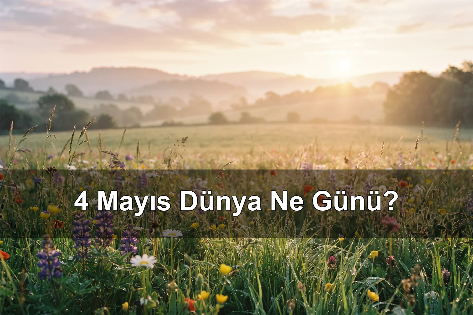4 Mayıs Dünya Ne Günü? Özel günler, tarihte bugün ve doğan ünlüler.