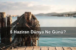 5 Haziran Dünya Ne Günü? Yasadışı Balıkçılıkla Mücadele Günü, Dünya Çevre Koruma Günü
