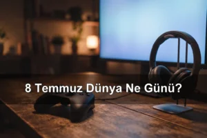 8 Temmuz Dünya Ne Günü? Dünya Video Oyunları Günü