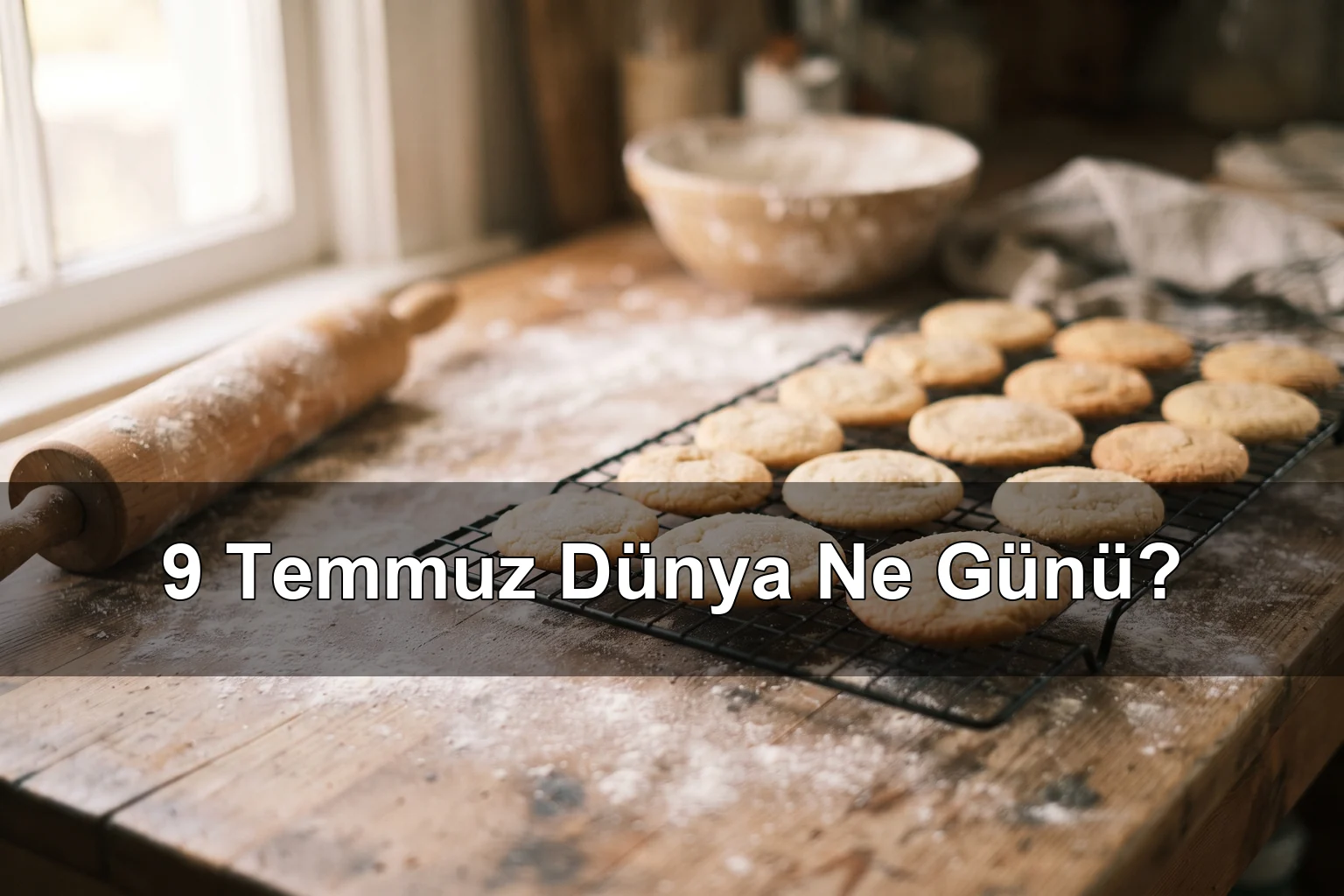 9 Temmuz Dünya Ne Günü? Şekerli Kurabiye Günü